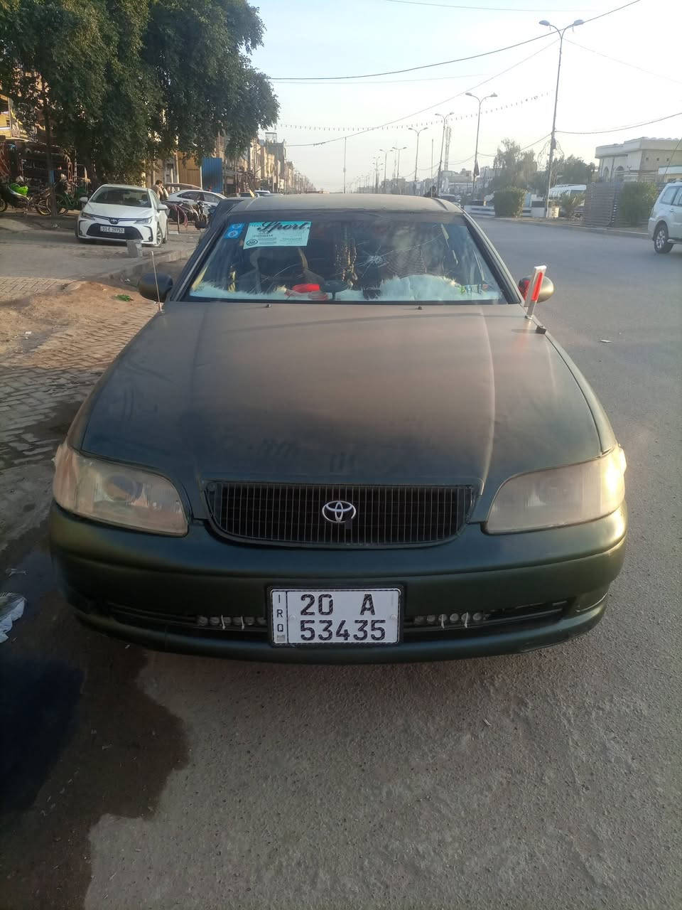 للبيع سياره ارستو ياباني موديل
2000  بسمي رقم انكليزي سنويه إصدار هذا الشهر السعر 45 وبيها مجال وإذا اكو مراوس حسب الاتفاق 
مكان السيارة بغداد 
***********
