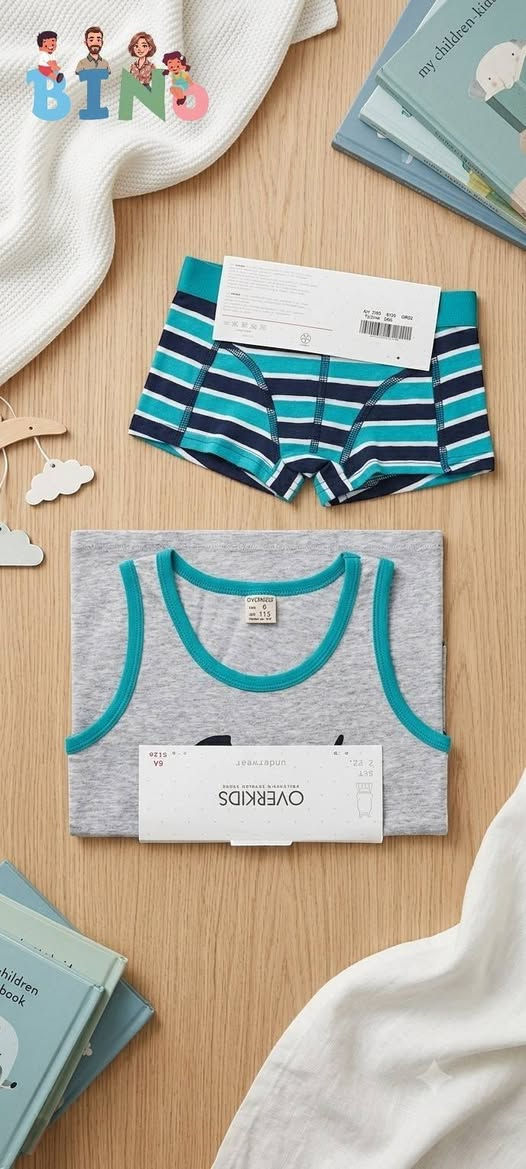 صيف مريح وستايل كيوت عند BINO 💙🐘👇

طقم داخلي أولادي OVERKIDS مقاس 6 سنين
فانلة حمالة + بوكسر قطن 100%

*ليه هو مريح للحر؟*
✅ فانلة جريه بحمالة بوردة تركواز بطباعة فيلين كيوت
✅ مكتوب عليها "overkids underwear" براند أصلي
✅ بوكسر خطوط تركواز في كحلي باستك مريح
✅ قطن ناعم 100% مش بيحر ولا يضايق الجسم
✅ قصة مظبوطة على الجسم تنفع بيت ونوم

المقاس: 6 سنين
الخامة: قطن براند أصلي OVERKIDS

سعر BINO؟ طقم داخلي براندات براحة الصيف كله 😉

للحجز اكتب "فيل" في الكومنتات وهنرد عليك فوراً بالسعر

#BINO_ستوكات #ملابس_داخلية_أولادي #OVERKIDS #لبس_أولاد_براندات #لبس_صيفي_أطفال #أمهات_الإسكندرية


**إذا كنت صاحب هذا الإعلان وتريد حذفه لأي سبب، رجاءا أرسل رسالة إلى الدعم الفني**