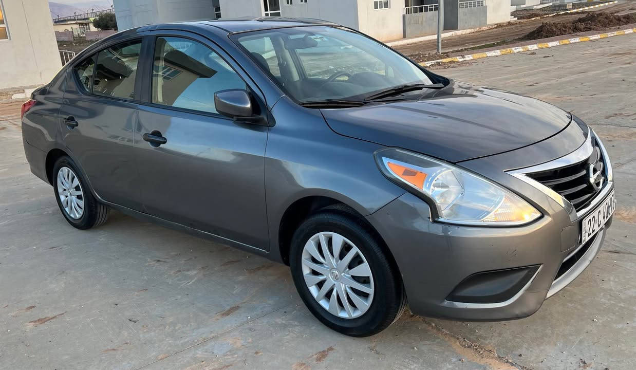 نيسان ڤيرسا موديل 2016 سةنةوي تازة كوبوني بةنزيني هةية گير عادي گير مةكينة تةبريد تةقةو رةقة بةشةرت رةسمي سونةرةكةيم داناوة نرخ 80 گةلا و مةعامةلة 
***********
*********** شمشمل, السليمانية
