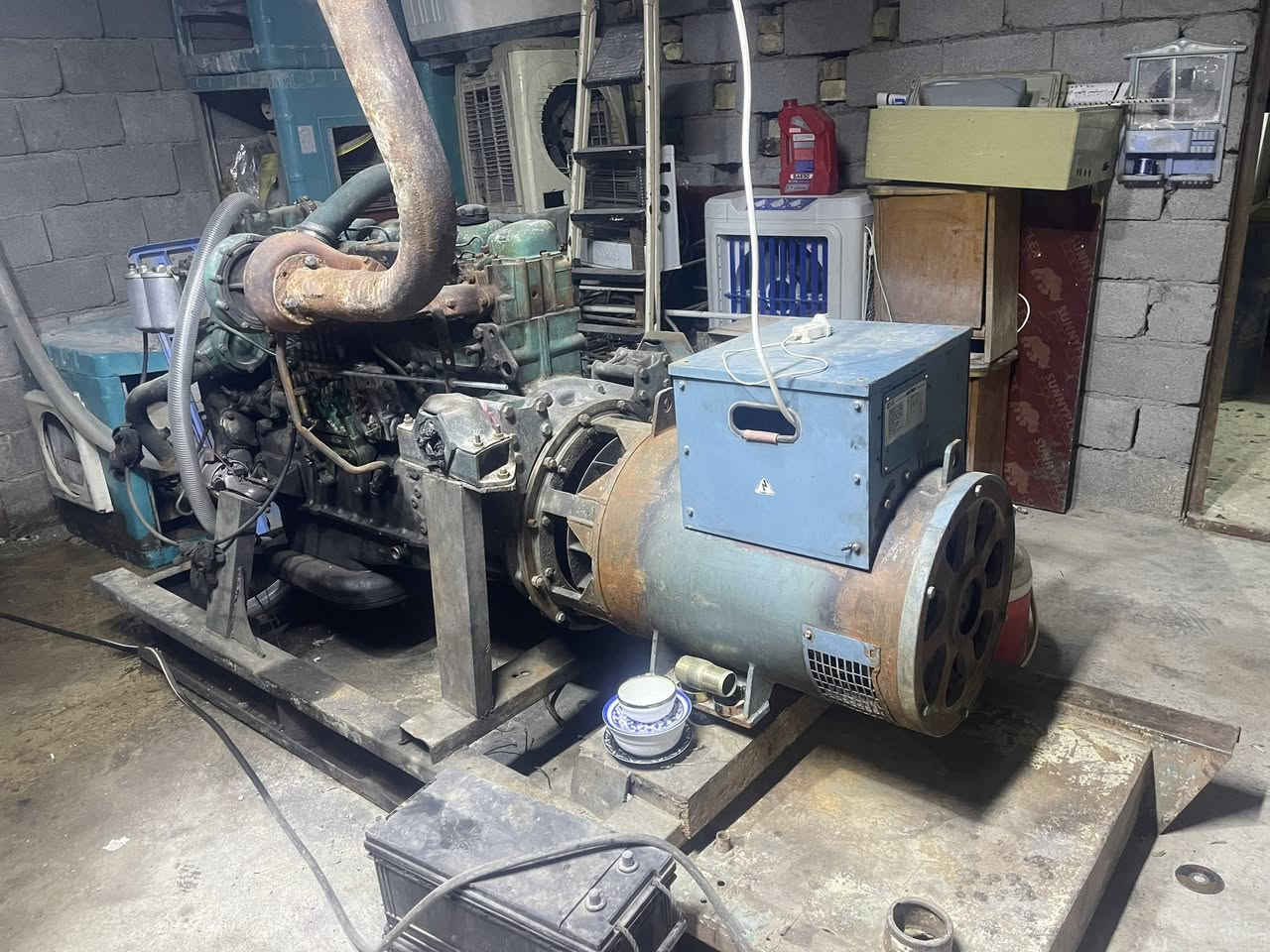 مولد للبيع فالفو 120استندر بيها تبخير وتنقيص 
راس  توليد 180 كيفي 
السعر تعال خاص


**إذا كنت صاحب هذا الإعلان وتريد حذفه لأي سبب، رجاءا أرسل رسالة إلى الدعم الفني**