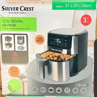 قلاية هوائية • 12.5 لتر • سلفر كرست