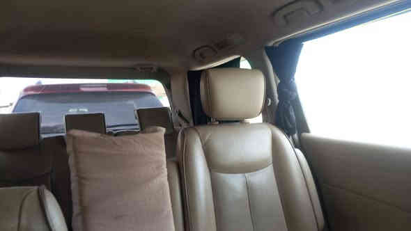 السلام عليكم نيسات كويست للبيع موديل 2012مكفولة السعر 135ورقة وبيهة مجال بسيط رقم هاتف ***********وبي واتساب الرمادي
