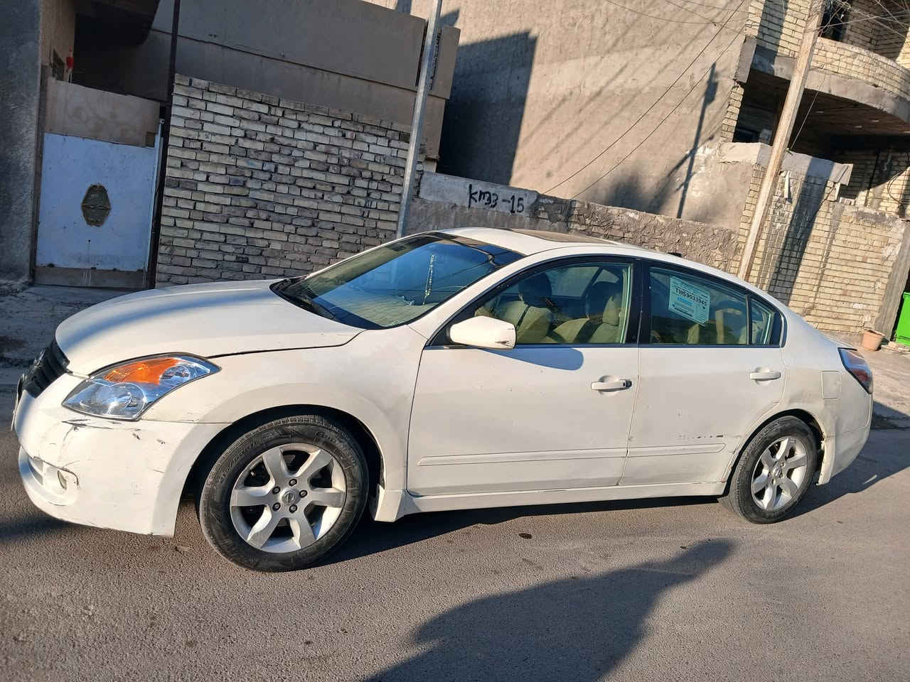 سلام عليكم نيسان التيما 2009
سنوية باسمي للبيع ب ٦٠ وبي مجال سساؤة جاهزة بدون نقوصات 
حدادية كير مكينة جاهزات سيارة بيها صبغ 
***********
بغداد \ دورة
