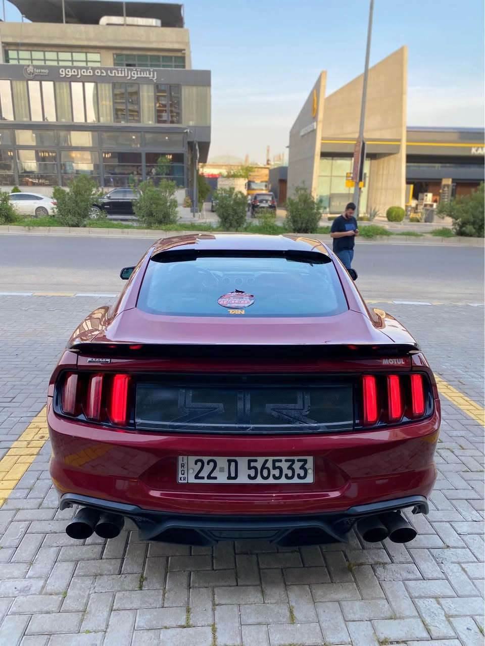 🔥 موستەنگ GT تراك باك 5.0 V8 – گێڕ عادی – دەسکاری کراو 🔥
📍 شوێن: سلێمانی

بۆ فرۆشتن: Ford Mustang GT Track Pack، سەیارەیە زۆر ریک و پێک و کەم رۆشتەوە.
✅ مەکینەی زۆر بەقەوەت:
بزوێنەر: 5.0 لتر V8
گێڕ: عادی (مانیوێل)
ڕۆیشتوو: ٤٢,٠٠٠ میل
بزوێنەر کراوەتەوە بۆ دەسکاری و تیۆنینگ (Tuning)
سیستەمی کلاجی پێشکەوتوو (Dual Clutch)
بەرمەجەی لەسەرە
✅ تایبەتمەندییەکانی تراك باك (Track Pack):
سیستەمی Line Lock
سیستەمی Launch Control (کۆنترۆڵی دەستپێکردن)
هەموو تایبەتمەندییەکانی تراك باك (شاشەی پیشاندانی توانای سەیارەکە، سیستەمەکانی لێخوڕین، و هتد).
✅ شێوە و دۆخی سەیارەکە:
ڕەنگی دەرەوە: مارۆنی
ڕەنگی ناوەوە: ڕەش
سێ پارچەی پێشەوەی بۆیاخە بێ ناوەوە (بێ شانسی و بێ ئێڕباگ)
شێوەی گۆڕدراوە 
 لە مۆدێلی 2016 بۆ 2019 بە ستایلی RTR
سەیارەیەکی زۆر خاوێنە و بەجوانترین شێوە چاودێری کراوە.
🚗 سەیارەکە زۆر بەهێزە و ئامادەیە بۆ بەکارهێنانی ڕۆژانە یان پێشبڕکێ، تایبەتە بۆ ئەوانەی حەزیان لە خێرایی و جیاوازییە.
📩 تەنها بۆ کڕیاری، بۆ زانیاری زیاتر نامە بنێرە بۆ تایبەت
0772 8605135

عربی

🔥 موستنج GT تراك باك 5.0 V8 – مانيوال – معدلة 🔥
📍 الموقع: السليمانية

للبيع: Ford Mustang GT تراك باك بحالة ممتازة، سيارة قوية ومعدلة بشكل احترافي.
✅ المحرك والأداء:
محرك 5.0 لتر V8
قير عادي (مانيوال)
الممشى: 42,000 
المحرك مفتوح للتعديل (Tuning)
نظام كلتش مطور (Dual Clutch)
أعلى مرحلة برمجة ECU (أقصى أداء)
✅ مواصفات التراك باك:
نظام Line Lock
Launch Control
جميع ميزات التراك باك (شاشة الأداء، أنظمة القيادة، وغيرها)
✅ الشكل والحالة:
اللون الخارجي: خمري (Maroon)
اللون الداخلي: أسود
سبغ لثلاث قطع أمامية بدون دواخل
تحويل الشكل من موديل 2016 إلى 2019 بنمط RTR
السيارة نظيفة ومهتم فيها
🚗 السيارة قوية جداً وجاهزة للاستخدام اليومي أو السباقات، مناسبة لعشاق السرعة والتميز. 

📩 للجادين فقط، راسلني على الخاص للمزيد منس
*********** السليمانية, العراق
