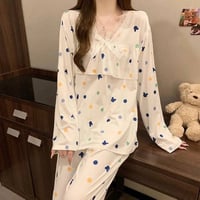 بجامة منقشة • أبيض • جملة ومفرد