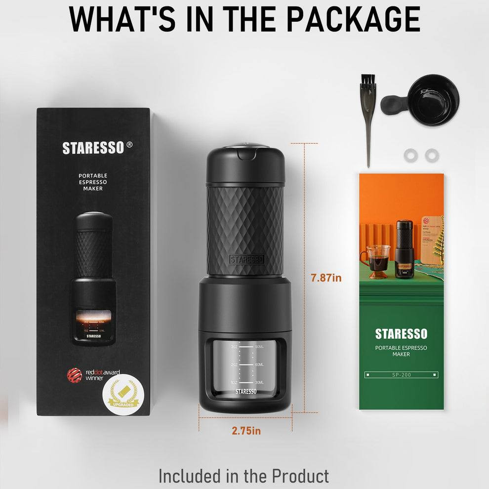 ماكينة تحضير الإسبريسو المحمولة STARESSO Classic (طراز SP-200). 
احترافية


**إذا كنت صاحب هذا الإعلان وتريد حذفه لأي سبب، رجاءا أرسل رسالة إلى الدعم الفني**