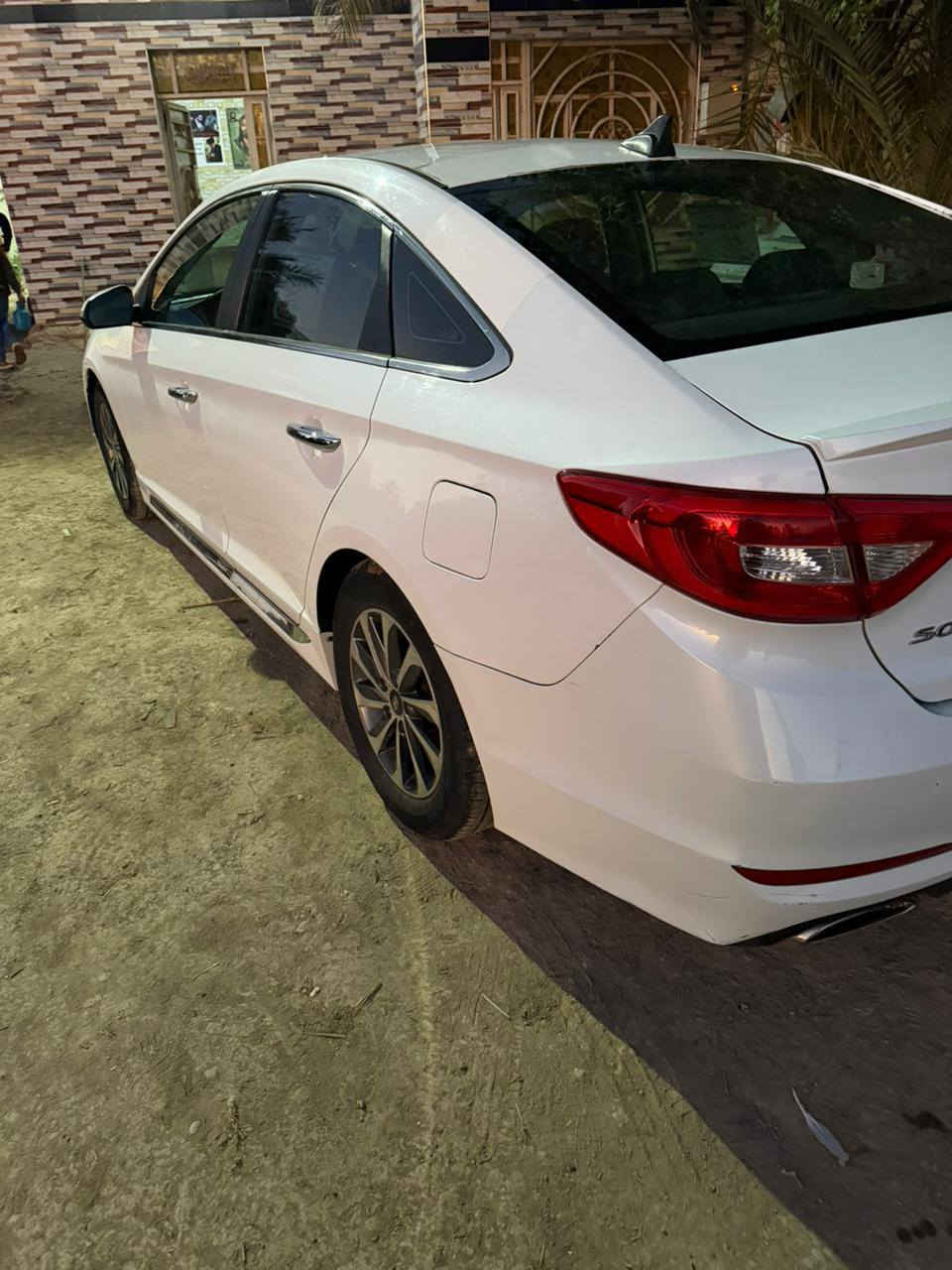 سلام عليكم صوناته سبورت واحد علا واحد موديل 2017 رقم بابل تحويل مباشر سياره مريكي  حادثه بنيد ولباقي كفالة عامه سياره جاهزة من كلشي مكينه كير شرط سياره مال جناي جديده تخم تاير جديد سياره ماعايزه لو برغي مكان ديوانيه سعر خاص استفسار ***********
