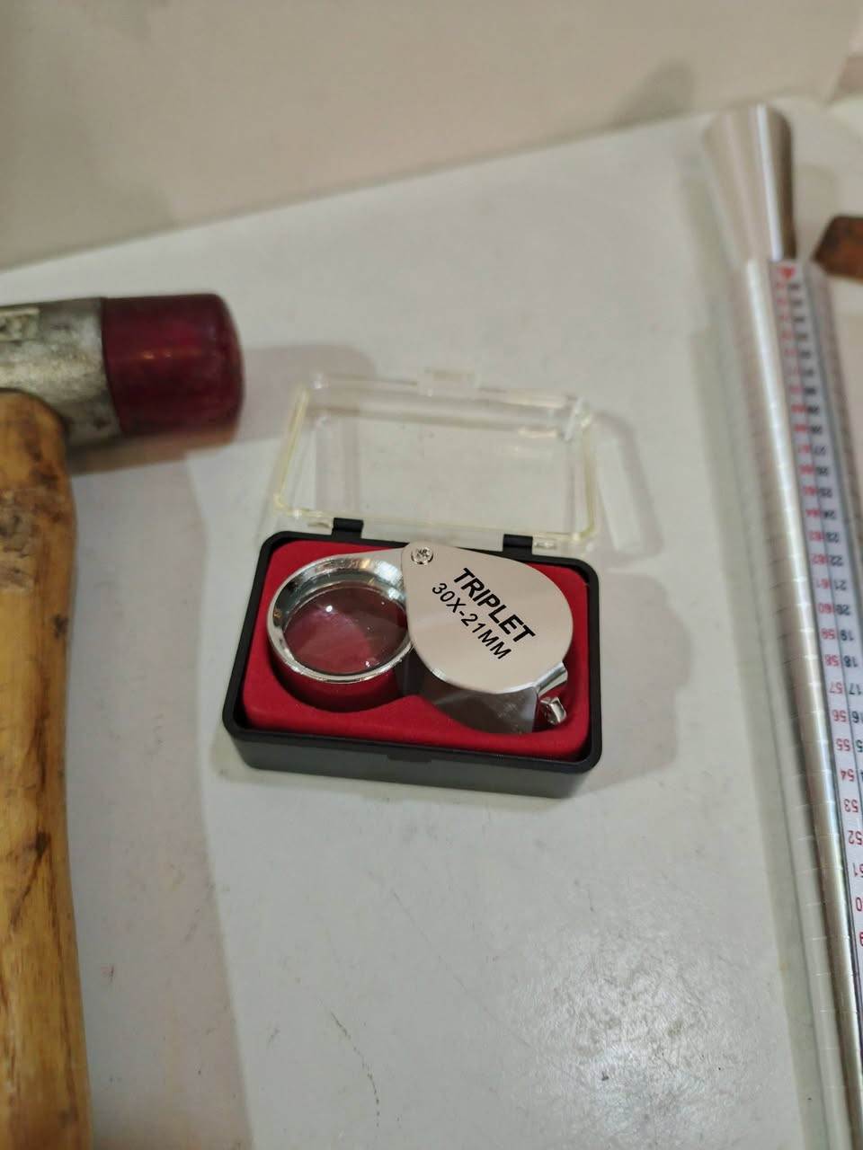 مجموعه قطع مميزه أداء قياس خواتم وعدسه وشاكوش الماني عدد 2 قطع مميزه السعر للمجموعه كامله 20 دينار شامل التوصيل والله يبارك لصاحب النصيب


**إذا كنت صاحب هذا الإعلان وتريد حذفه لأي سبب، رجاءا أرسل رسالة إلى الدعم الفني**