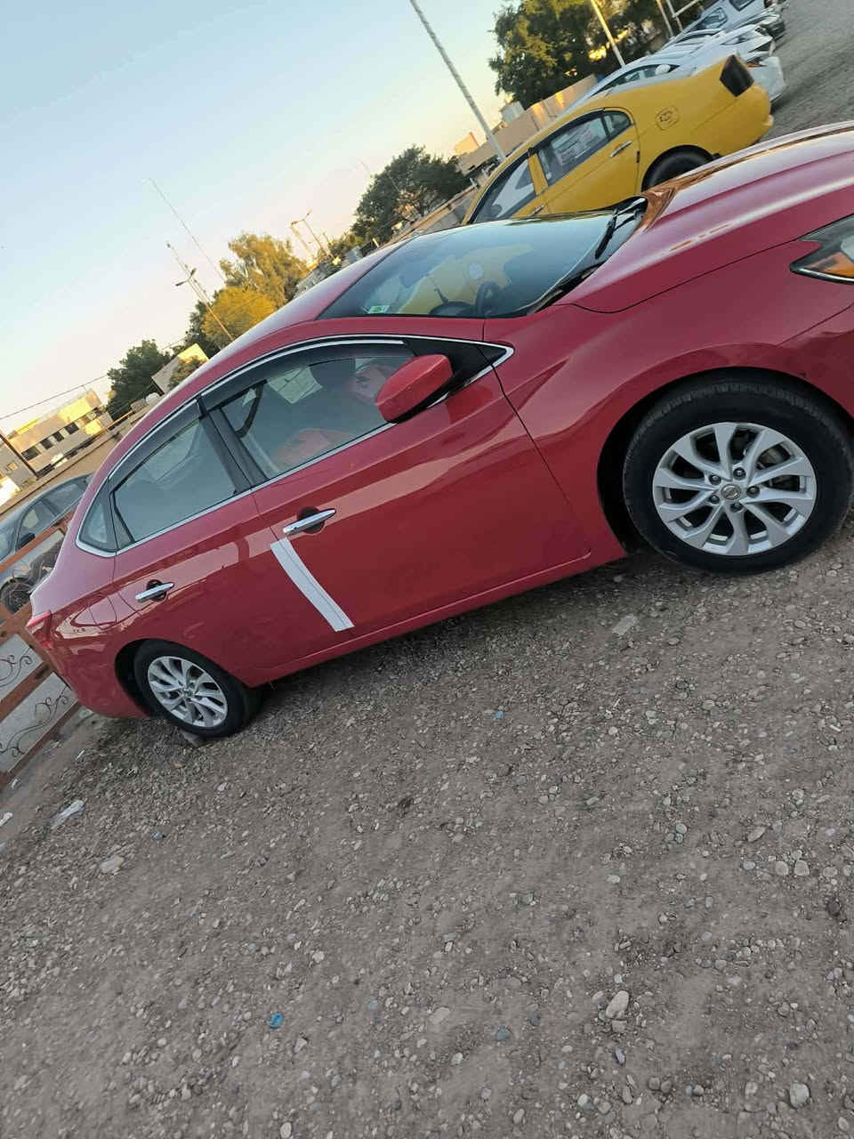 السلام عليكم من رخصت لادمن نيسان سنترا موديل ٢٠١٨سياره بدون ظرر بيه بس بارد قليل بدون ارباك السياره جاهز ونظيفه للبيع مكان السياره بعقوبه  سنويه جديده  لاستفسار لاتصال ***********
