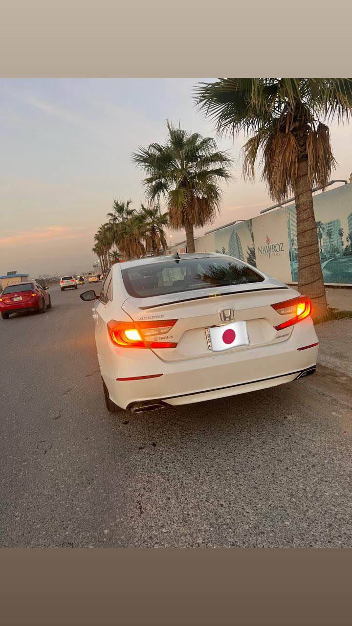 Honda accord 2022 sport 🚀
بصمة 
كامرة 
شاشة جبيرة 
رادار امامي 
٣ انظمة قيادة (normal-eco -sport) 
بريك بصمة 
اوتو ستارت ستوب 
قيادة ذاتية 
رادار خط شارع 
تحديد سرعة 
كشنات كهربائية 
شاشة الكتروني
اوتو هولد 
لايتات امامية خلفية led 
ويالة و تايرات رياضية 

سيارة ماشية 94 الف كلشي اب حالة الشركة كلشي بيها اب شرط لعشاق تميز سيارة مابيها اي نواقص تايرات صدر مكينة كير كلها اب شرط سيارة رقم اربيل ترقيم جديد 
رقم سنوية هزة فحص جديدة سنوية لحد سنة ٢٠٣٠ تحويل اب شرط ثاني يوم 

ضرر السيارة فقط باب صبغ و باب تبديل شركة بجم كبس كل ايرباكات اب شرط دواخل اب شرط مابيها 

مكان :اربيل

سعر:142$
واتساب/*********** أربيل, العراق
