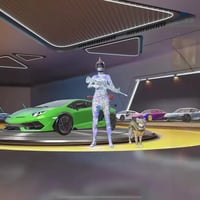 حساب ببجي • 50 سلاح • امفور ثلجي ماكس