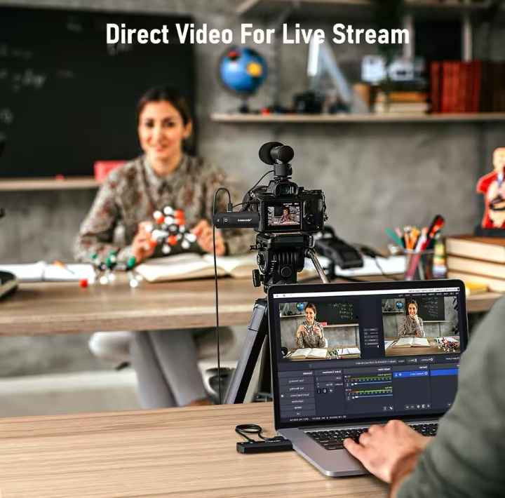 #وايرلس HD #بسعر 40 الف #بدقة 4K

* هذا المنتج هو Lemorele 4K Wireless Video Extender، وهو جهاز مصمم لبث الفيديو والصوت لاسلكياً بجودة عالية.

* يدعم الجهاز دقة 4K Ultra HD لتوفير تجربة مشاهدة واضحة ومفصلة.

* يتميز بمدى نقل يصل إلى 50 متراً، مما يسمح بمرونة في وضع الأجهزة في الغرفة.

* يعمل الجهاز بتقنية Plug and Play، مما يعني سهولة التركيب والاستخدام المباشر دون الحاجة إلى تعريفات معقدة. الفلوجة, الأنبار


**إذا كنت صاحب هذا الإعلان وتريد حذفه لأي سبب، رجاءا أرسل رسالة إلى الدعم الفني**