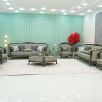 وصلنا جديد❤️‍🔥❤️‍🔥❤️‍🔥❤️‍🔥 تخم ملكي 10 مقاعد  🛋️ مو بس أثاث... قطعة فخ...