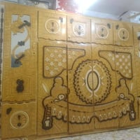 غرفة خشب عراقي • 5 قطع • نجف مشخاب