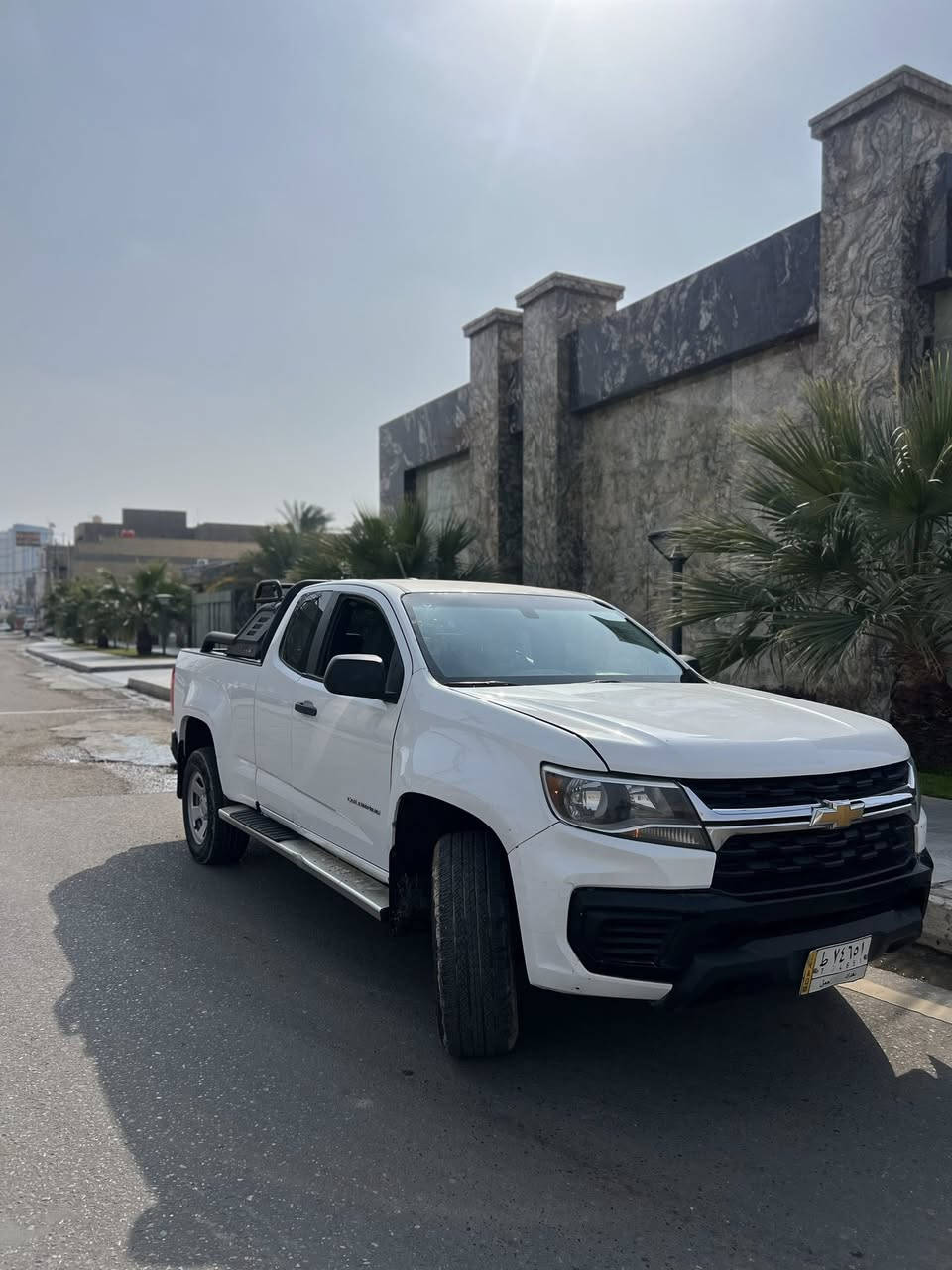 شوفرليت كولورادو 2021 وراد امريكي قطعه صبغ جاملغ ايمن نفسه البلادي مصبوغ بسبب شخوط الحادث جـهـة اليسره 
حادثها طبله اماميه صورة الحادث بالمنشور
 محرك 6 سلندر 3.6 محرك بلاد جديد حداديه نظيفه دواخل جلد رقم بغداد هزه ووصل الرقم الانكليزي مدفوع فقط الاستلام المكان ڪـربـلاء  السعر 160$ مع المجال السياره قماره ونص
-----------------------------------------
للاستفسار // *********** //***********
