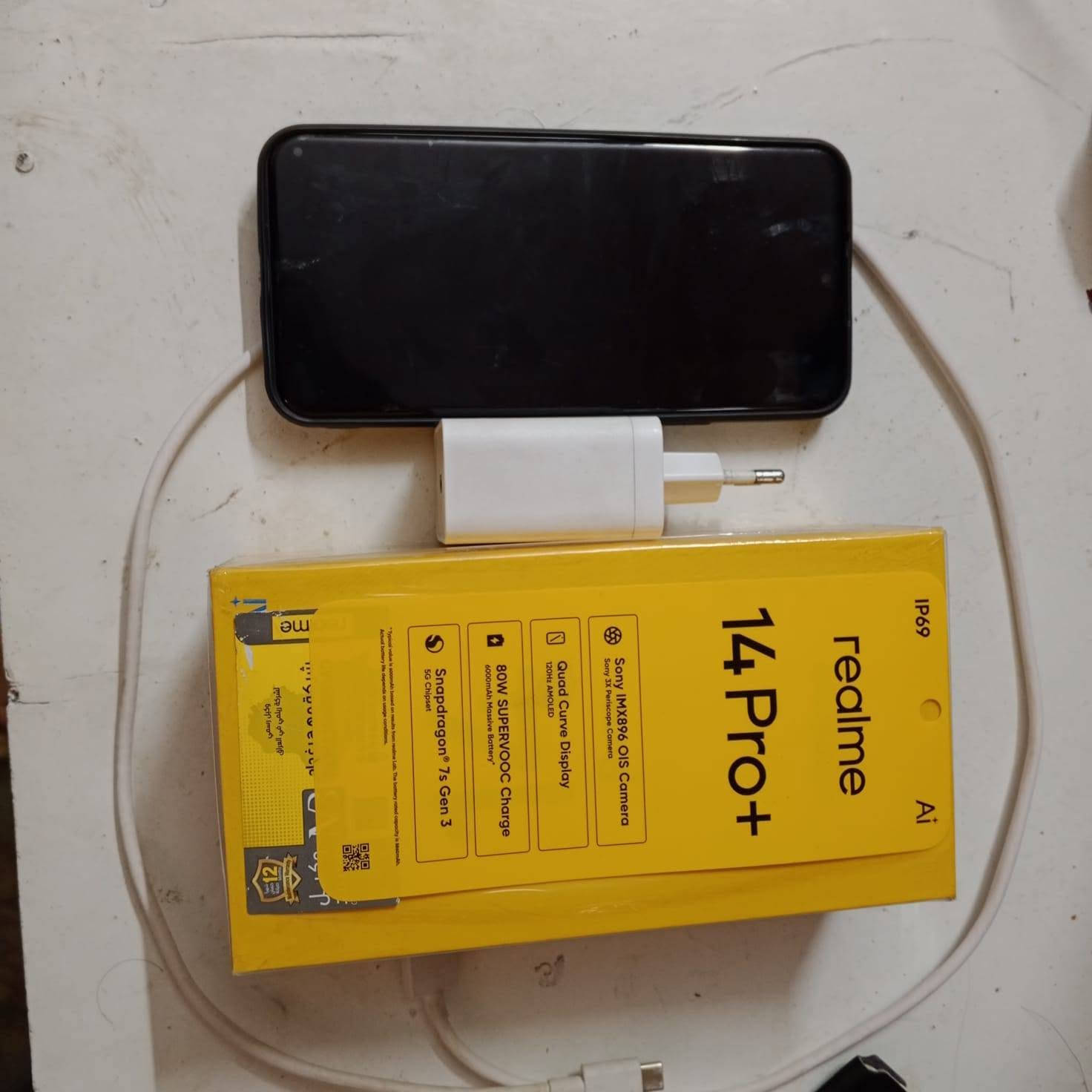 ريلمي 14 برو بلس شبه جديد realme 14 pro plus
جهاز شبه جديد استخدام 7 اشهر فقط لا يزال 4 اشهر داخل الضمان 
الجهاز نضيف ما مفتوح ولا داخل اي تصليح و ما متغير بيه ولا حتة لاصق الحماية اللي يجي وياه 

الشاحن الاصلي وياه و وية الكارتونة بدون اي نواقص 

نسخة المساحة 512 قيقا

السعر 450 الف 

الموقع : بغداد / حي اور / ام الكبر و الغزلان / قرب جامع الفردوس


**إذا كنت صاحب هذا الإعلان وتريد حذفه لأي سبب، رجاءا أرسل رسالة إلى الدعم الفني**