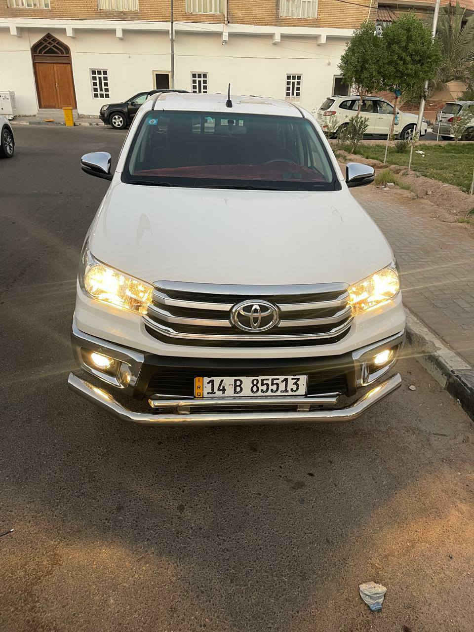 سلام عليكم
بيك أب هايلوكس موديل 2024 ماشيه 26 ألف كيلو متر جديده كارتون ب اسمي تحويل ثاني يوم رقم بصره 
سعره 287ورقه
رقم الهاتف:*********** 
العنوان : البصره
