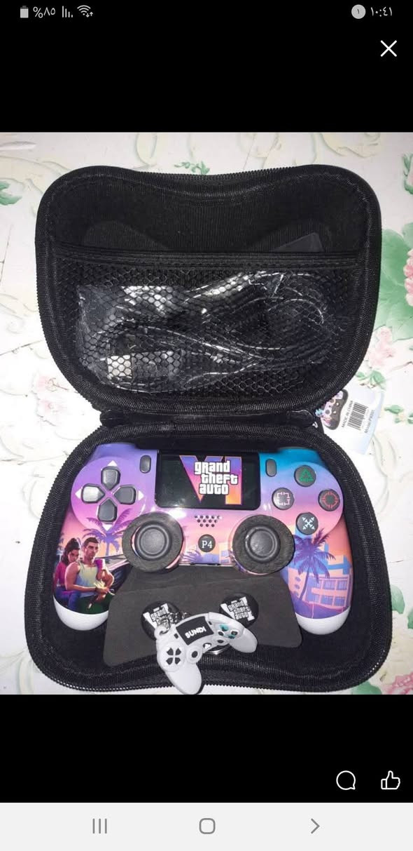 متابعينا الأعزاء 
جوستك بلي ٤ باندل  للبيع نسخة GTA 6  
مع جنطة خاصة بيها
 مع كيورة خارجية 
مع مدالية 

العنوان/ صلاح الدين _ مجمع الدور السكني _ سوق الثاني 
مكتب خبير الالعاب   *********** 📱  خط شغال مع واتساب
Kaptain Basit  مكتب خبير الالعاب الالكترونية
