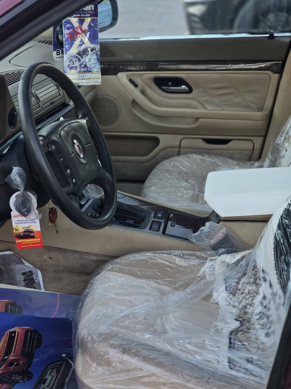 #السلام_عليكم_للبيع
سعر مناسب بلنسبة لنضافتها
 أهل التعديل واللون مميز جايبلكم للون مميز وقطعة نادرة
 بيع او مراوس بأقل واخذ فرق  عندي ضرف محتاج فلوس
🚘 BMW E38 | 740i
صبغ عام اوفر هول الماني
 داخل وخارج درجة اولى 
 عليها  طبقة نانو سيراميك ضمان 5 سنوات 
 1996 أصل
مكينة وگير جاهزات بلاد اصل40
الحدادية: جديدة
رقم أنبار دولي باسمي شخصيا
تحويل مباشر + سنوية لحد 2030
داخل جلد بيجي ملكي
الايرباكات دشبول + درگة + بطاين + شمسيات كلهن سليمات
▫️ سلايت جام بنوراما 
▫️ شاشة كبيرة نظام بلادي
▫️ دبل جام
▫️ غرفة ومواصفات مال 2000
▫️ جنطة شفط
▫️ مري كهرباء 
▫️ سستم صوت كامل عليها 
▫️ سستم ألبينا
▫️ كامرة خلفية دوّارة
▫️ سنتر لوك
▫️ ستيرن كهرباء
▫️ بردة خلفية كهرباء
▫️ 3 أنظمة قيادة
▫️ نظام ترحيب لايت لمضة  ويا السويج
▫️ منضومة زنون وسوارت 
▫️ كشنات أمامي كهرباء 16 حركة 
▫️ تدفئة كشنات
▫️ ويل كب 18 رياضي M5 حديث مميز
▫️  تاير  تخم جديد توني شديتة
▫️ لايت زنون
▫️ كشافات زنون
▫️ بك لايت LED
▫️ تبريد خلفي
▫️ حساسات خلفية
السيارة متعوب عليها مال جناي مكاني السيارة: كربلاء المقدسة
 ***********
        ***********
 السعر علق تم بالتعليقات ويجيك رد 
بسبب نفوس ضعيفة ماكتبت سعر بدون كسران رجائاً
