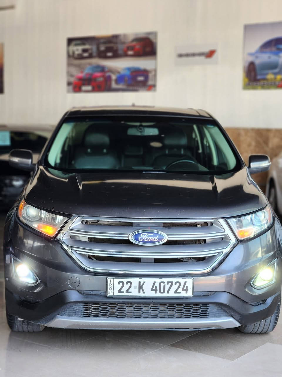 Ford Edge 2016 SEL
۱ پارچە سبوخە لەگەل دوو بست بۆنیت بێ ژۆرێی بێ ئایرباگ
فوله باس سلاید نیە
شاشە ۳ 
گێر لە سوکان تاحەکم ستێرن 
کوشین هیتەر و جلد و کارابە 
کوشین پشتەوا هیتەر 
سندوق شەفت و کارابا
بەسمە ٥
فولە
نرخی ۱۱٥$ 
***********
