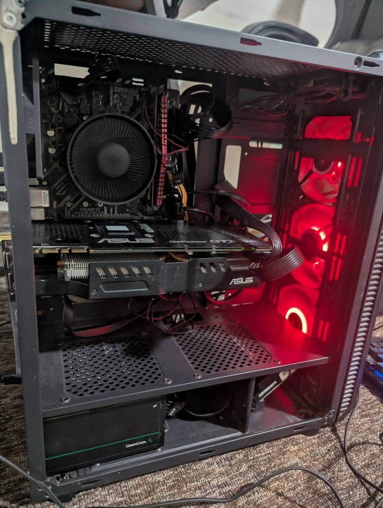 الكيس البيع السعر 300قفل مع توصيل الف
i5 9400f
الكارت GTX 570 
الهارد hhd 500
الرام 12  
البور سبلاي 600 واط deepcool
المذر بورد H360.Pro كركوك, العراق


**إذا كنت صاحب هذا الإعلان وتريد حذفه لأي سبب، رجاءا أرسل رسالة إلى الدعم الفني**