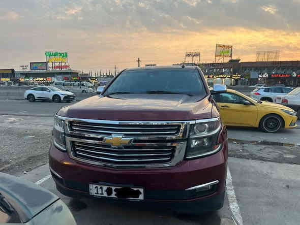 تاهو موديل 2019 بريمير  

 فول أعلى مواصفات 

‏اللون : ماروني

رقم : بغداد انكليزي

‏الفئه : PREMIER

‏المواصفات :

‏ثلاجه درجتين  

‏رادار جانبي بالمري الجانبيه

‏نظام القياده اليه 

‏شاحن لاسلكي 

‏-منفذ كهرباء للمقاعد الخلفيه 

‏-شاشات خلفيه بلادي 

‏جميع الابواب بصمه 

‏شاشه كبيره  

‏بنوراما سقف

‏تشغيل عن بعد

‏ويل كب كروم اصلي حجم 22 انج

‏12 ايرباك

‏ دواخل جلد لون عسلي  

باب خلفي كهرباء 

‏مري قلاب

‏كشنات امامي وخلفية كهرباء

‏‏رادار جانبي نقط عمياء

‏رادار امامي وخلفي  

‏سستم صوت كامل 

‏كراسي خزن ميموري 

‏تدفئه و تبريد كشنات 

‏ماشية. 120 الف 

سعره 355

***********

مكان سياره بغداد
