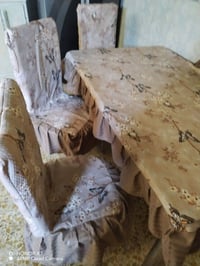 تلبيسات ميز • تلبيسات كراسي • توصيل كربلاء