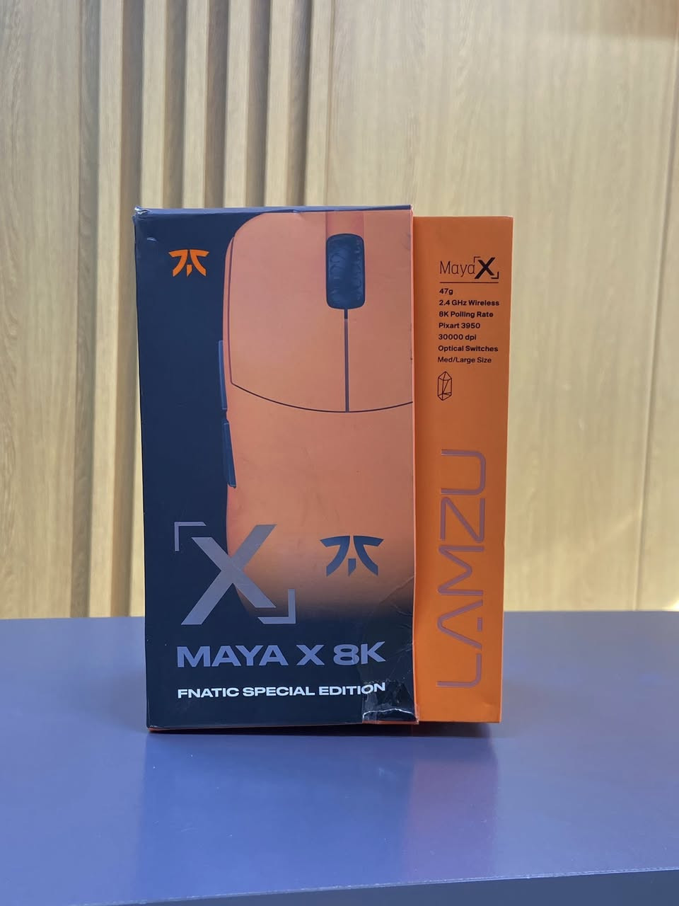 ماوس Fnatic Lamzu Maya X 8K كامل ملحقات النظافة 99% والـ 1% هاي مال ضرر بسيط بالكارتون
110 الف سعر وبي مجال بسيط للشراي


**إذا كنت صاحب هذا الإعلان وتريد حذفه لأي سبب، رجاءا أرسل رسالة إلى الدعم الفني**