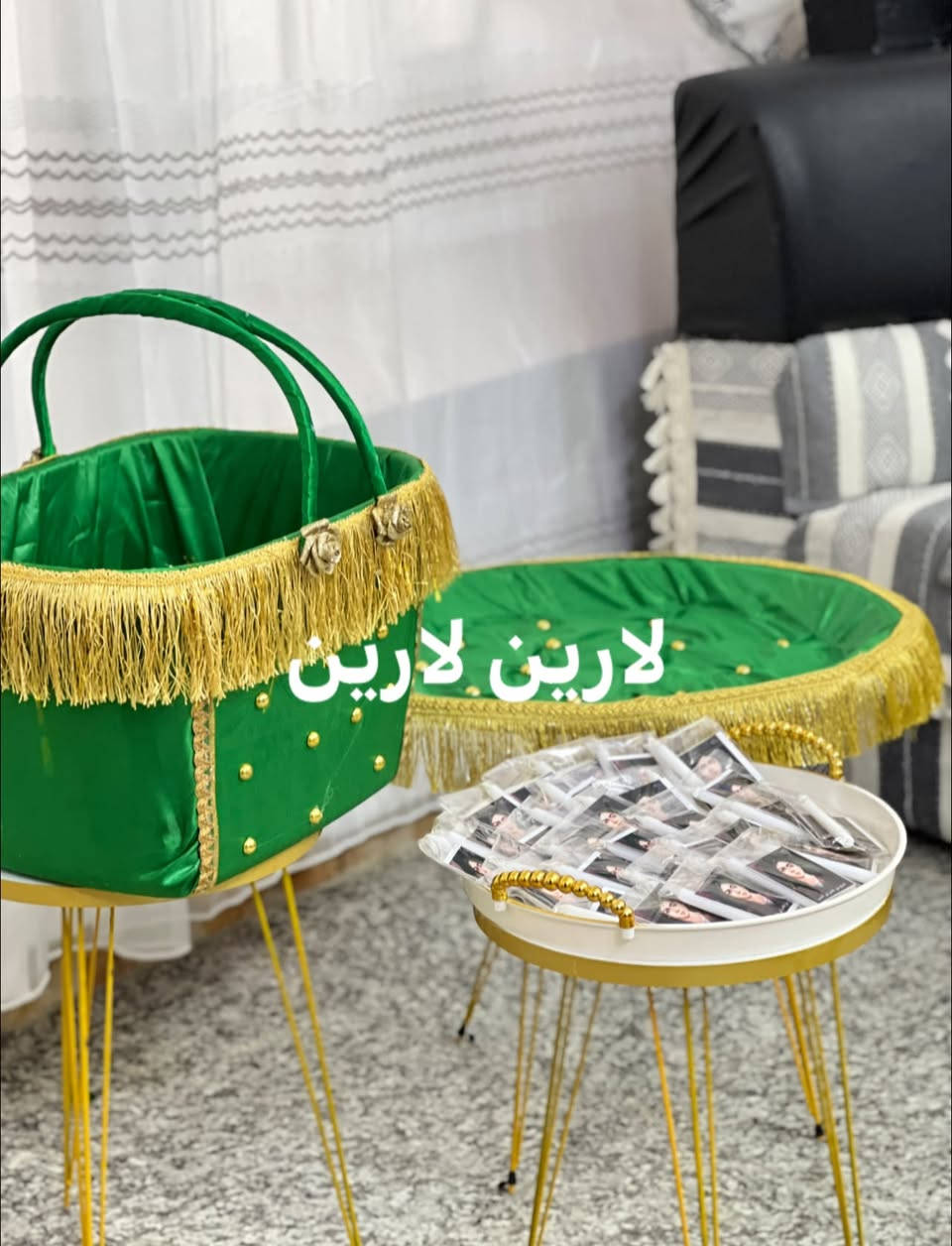 اللهم صلئ علئ محمد وال محمد 🧿🤍
تم تنفيذ وتسليم طلبيهة أسد علي لزبونتي  
صينيه حجم وسط 
سله توزيعات الحجم الكبير 
٥٠قطعه توزيعات الامام القاسم 
ان شاء الله تنال اعجابكم والحجز مفتوح خلال شهر محرم الحرام


**إذا كنت صاحب هذا الإعلان وتريد حذفه لأي سبب، رجاءا أرسل رسالة إلى الدعم الفني**