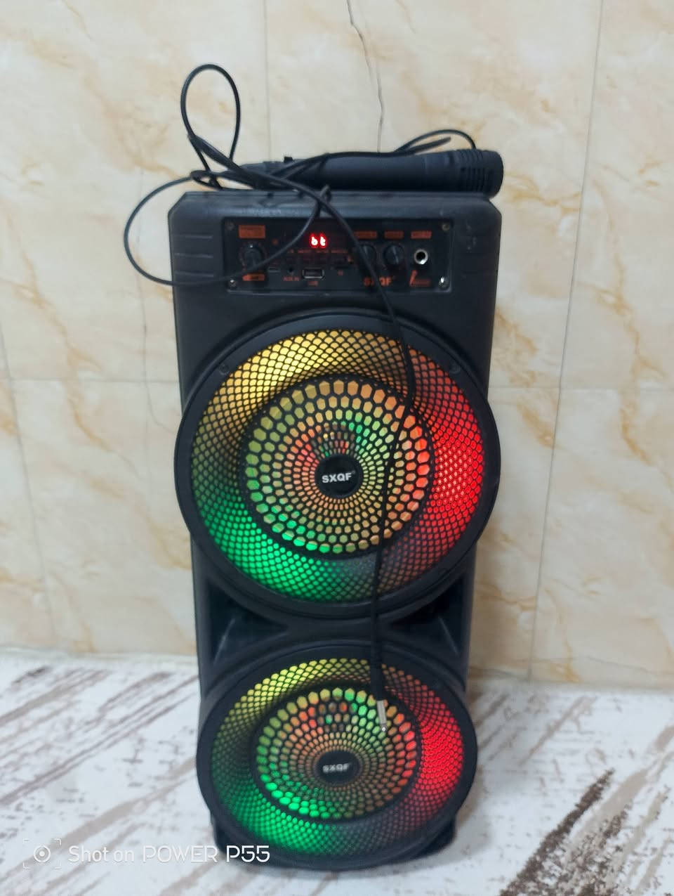 سبيكر اللبيع  مستخدم قليل يفيد اهل المواكب مع مايك  سلك شحن ويحمل فلاش وبيراديون المكان النجف الكوفه سعر علئ خاص


**إذا كنت صاحب هذا الإعلان وتريد حذفه لأي سبب، رجاءا أرسل رسالة إلى الدعم الفني**