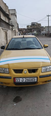 سمند للبيع موديل 2009 مصفرة هيئة وغرامات سنوية ل 30 رقم انگليزي شرط تح...