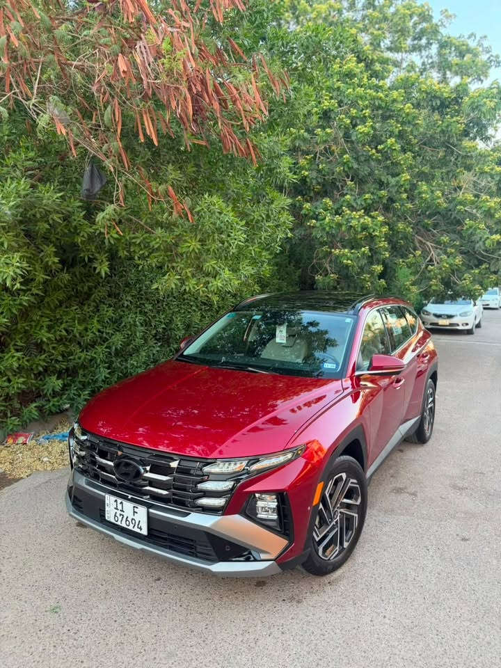 2025 Tucson limited 
توسان لمتد اعلى مواصفات لون احمر داخل ابيض
 دخول جديد وارد امريكي 
رقم بغداد 
ضرر بسيط  جداً جداً ربع الجاملغ الامامي صبغ فقطط 
باقي السيارة كفالة عامة 
بدون ايرباك بدون ايرباك 
السيارة جديدة ودخول جديد واخت الزيرو بعدها 
ماشية 22 الف ميل 
1- محرك 2500 بانزين 
2- بانوراما 
3-اربع كامرات امامي وخلفية وجانبية بالمرايات 
4- حساسات امامية وخلفية ١٢ حساس
5- رادار امامي وجانبي وخلفي نقط عمياء 
6-تتقدم وترجع بالبصمة 
7- كشنات جلد ابيض وكهرباء الاماميات 
8- تبريد وتدفئة كشنات امامية وستيرن تدفئة وكشنات خلفية تدفئة 
9- كير تعليك و شفتات ستيرن 
10-خزن كشنات
11-لايتات عدسات تختلف عن العادي
12- صندوق كهرباء ومن تقترب منة يفتح  
13- داتا شو تعرض على الجامة الامامية 
14- سستم صوت Bose مع دمام بالصندوق
15-اوتو هولد
16- مساعدة النزول من المنحدرات 
17-شاحن تلبفون واير ليس 
18-حساس قراءة العين 
19-الوان داخلية تتغير ١٠ الوان بيها 
20- انارة داخلية led 
21-شحن تايب سي 
22- ويل كب حجم ١٩ 
23- شاشة كبيرة ابل كار بلي واندرويد اوتو 
السيارة جديدة ومابيها اي نقص 
مكان السيارة بغداد
السعر 225$ وبيها مجال 
***********
