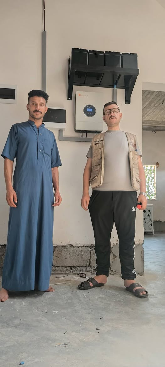 #منظومة رقم 3523 وبضمان حقيقي 5سنوات

#الجودة_عنواننا تستمر عملاقة الطاقه الشمسيه بتميزها وابداعها  اذ تم بفضل الله تنصيب منظومة  للسيد ( صالح الجاسم المنحيح/قرية المصنعة) 
 بواقع 5 #امبير_نهاري و 4 #امبير_ليلي 🔋
مكونات المنظومة  👇👇👇
1-  الواح #لماني عدد (2) بايفشل وجهين N type قدرة اللوح 720 watt ضمان 15 سنوات ✅
2- #بطارية نوع تايكر عدد4 من شركة #ليثيوم حجم1.25ك نوعيةممتازة  ✅
3- #انفيرتر   فيلستي حجم 4ك جودة ممتازة 
 ضمان حقيقي 2سنة   ✅  
4-#حديد مغلون 2 ملم مقاوم وقوي جدا مع حدادة درجة اولى ✅
5- توصيلات واسلاك خاصة بالطاقة الشمسية اصلية 6 ملم مطلي بالقصدير ✅
للاستفسار ومعلومات اكثر_زورونا_في_مواقعنا  ✅
#مكتب_كولدن_بور 1 ✅
#الحويجة_شارع_الكهربائيين 

الدكتور المهندس اياد الجبوري 
 ‏ ‪  ***********‬‏📱
  ***********  📱
  أ.خليل علي العبود 
   *********** 📱
________________
#مكتب_كولدن_بور 2✅
الحويجة ركن القادة قرب المستشفى
سيد محمد 
***********
________________
#مكتب_كولدن_بور 3✅
قرى الحلوات - العون 
أ. ساجد العزاوي
‏‪0783 226 6602‬‏ 📱
_______________
#مكتب_كولدن_بور 4 ✅
كركوك - ناحية يايجي
أ. ليث حسين 
***********للأتصال
***********واتس اب
________________
#مكتب_كولدن_بور 5 ✅
كركوك_ناحية الرياض
مهندس ياسر
***********
________________
#مكتب_كولدن_بور 6
كركوك الواسطي قرب محطة وقود الاصدقاء 
س.محمد العزاوي
***********
***********
________________
#مكتب_كولدن_بور 7
ناحية العباسي
س احمد جمعه
***********
_______________
#مكتب #كولدن #بور ٨
محافظة الانبار / حديثة/ الحي العسكري 
أ. احمد عبدالكريم
***********
________________
#مجمع #المصطفى #التجاري
بادارة أ.ضياء العزاوي 
***********
________________
مسؤولين فريق الصيانة 
ا.شوقي الدوري
***********  📱
ا.سيف العزو 
***********  📱
أ. ليث
 ‏ ‏‪ 0773 027 5347‬📱
أ.سعد 
‏‪0 782 245 9269‬‏📱
__________
للبيع بالاقساط التواصل مع
أ. ساجد العزاوي
‏‪0783 226 6602‬‏ 📱
__________________
#أي_استفسار بخصوص البيع قسط اونقد أو أي سؤال  يخص المنظومة أو الشركة
الاتصال بأدمن الحساب Ali Al Jubouri                             
               أ. علي الجبوري واتساب***********
                                                ***********
