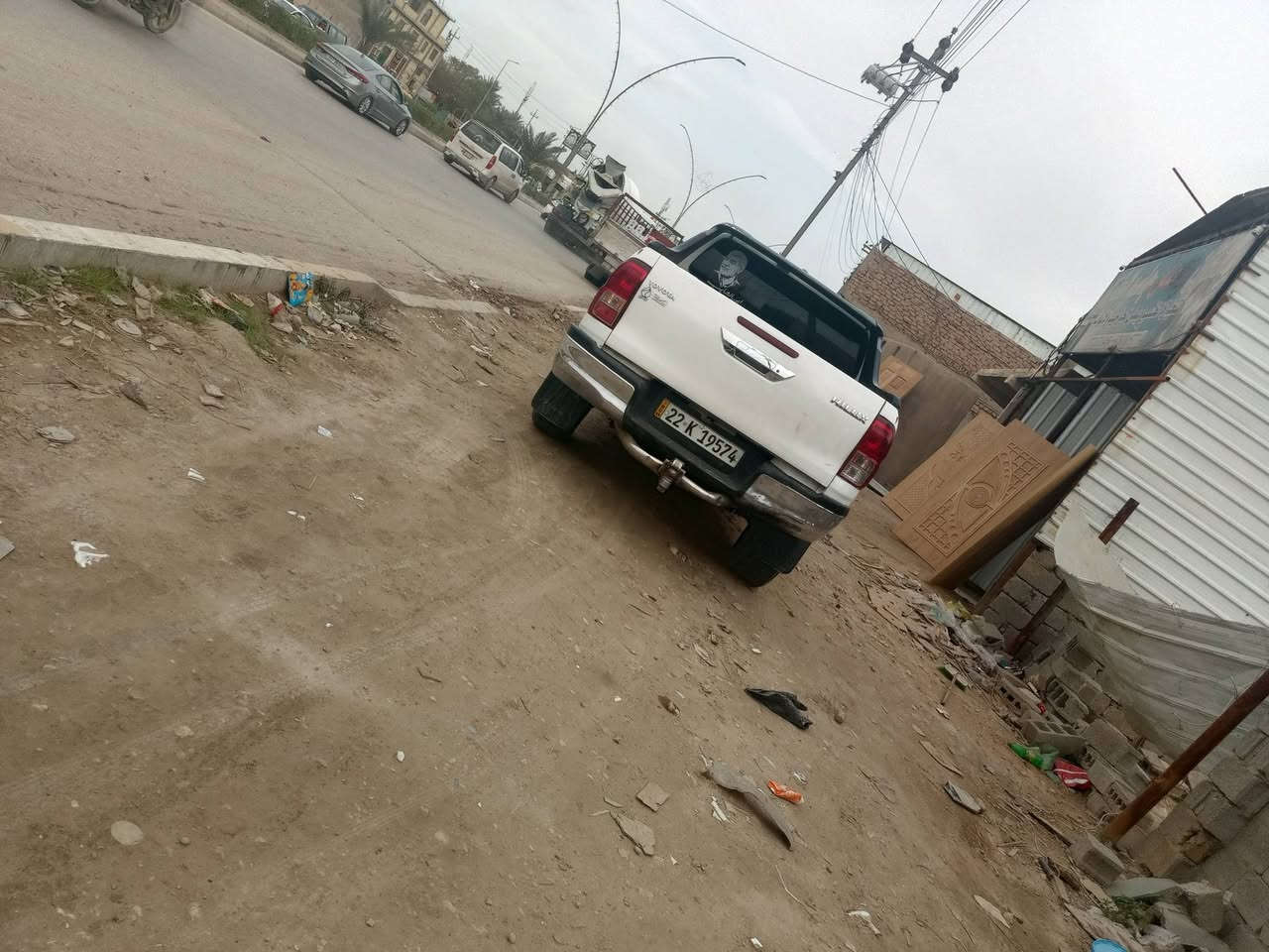 للبيع هايلوكس 2018 كاز كاز رقم اربيل الجديد عندي وكاله بسمي بيها صبغ نص بنيد وجاملغ بصمه فورويل فول مواصفات و بصمة ابواب ماشيه 220 للاستفسار ***********
