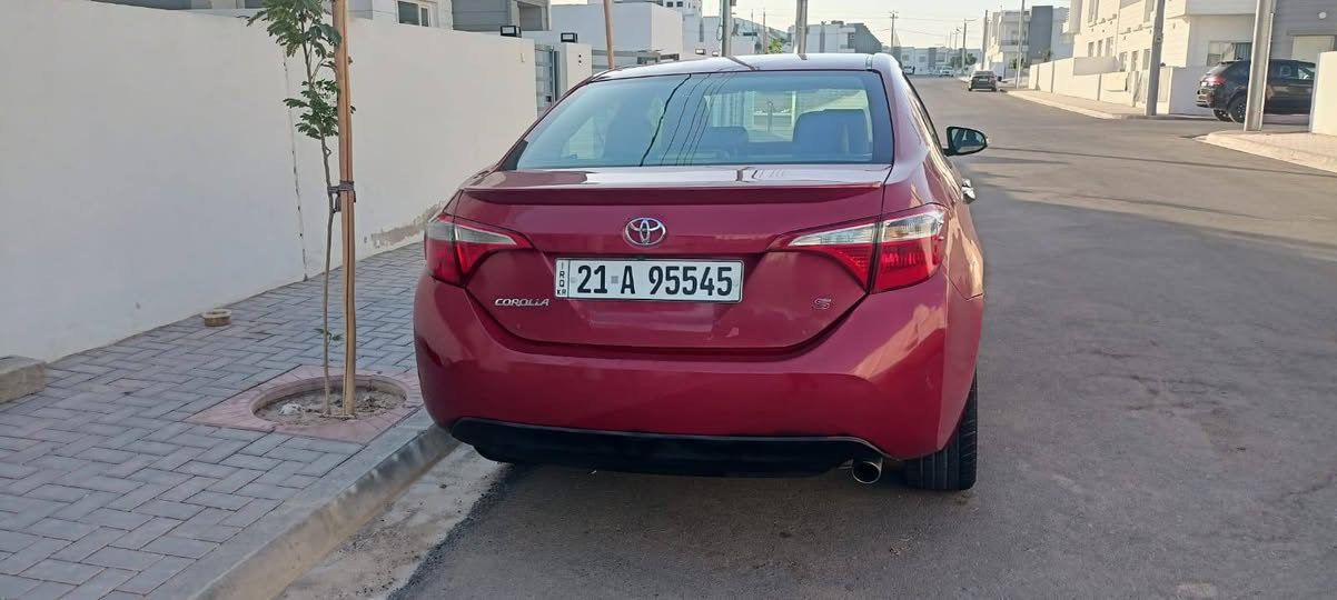 كورلا 2016 مواصفات S
مكينة وكير بشرط 
تبريد بشرط 
تخم تايرات وحدادية كلة شرط 
دوشمة عامة جاهزة 
شفتات سكان 
كشنات جلد 
شاشة وكامرا 
ويل سپورت 
سنوية وهزة جديد بأسمنة تحويل مباشر 
بيهة صبغ قطعتين ونص بدون دواخل 
مكان السيارة كلار 
السيارة مال جناية ما متعوبة 
السعر 128$ وبيها مجال 
***********
