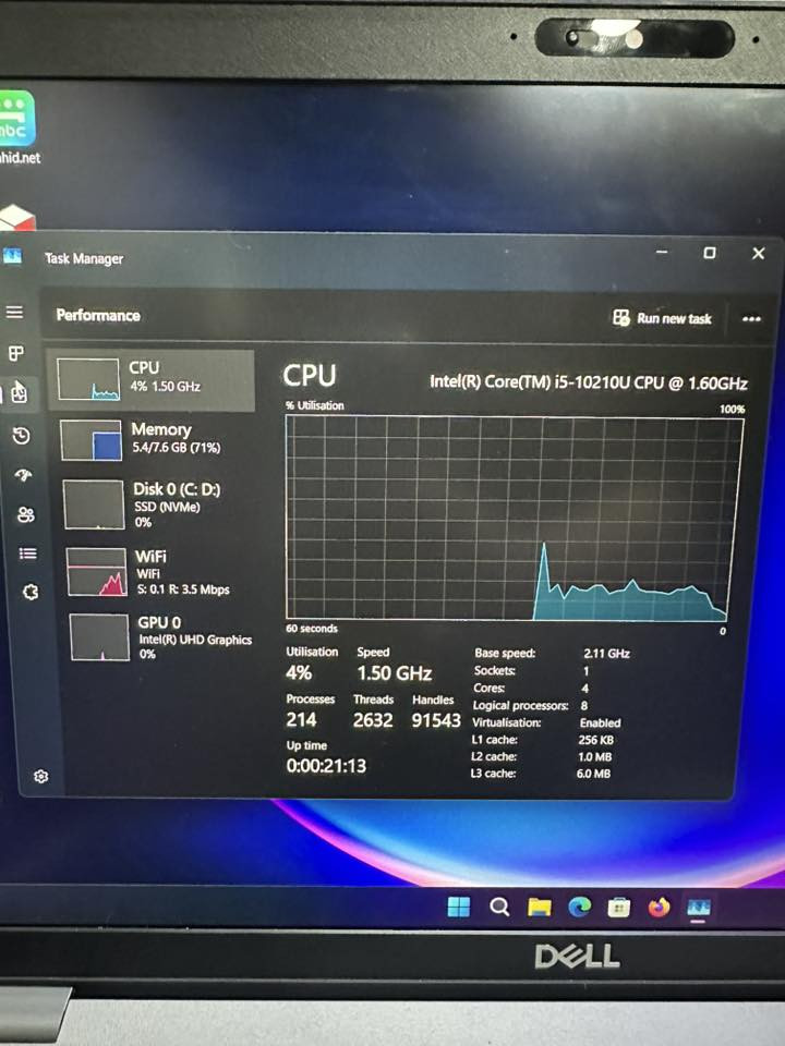 Dell Latitude 5510 سلام عليكم لابتوب
لا بتوب مستخدم
مواصفات الجهاز :
•Intel Core-ci5_10 -الجيل
• ذاكرة : 8 كيكًا بايت
• قرص التخزين : SSD256
• شاشة : 15.6 إنش
• نظام التشغيل وندوز - 11
Share : 4كارت الشاشة •
سعر 375 الف وبي مجال للشراي
مكاني بغداد الطوبجي
للتواصل ***********
