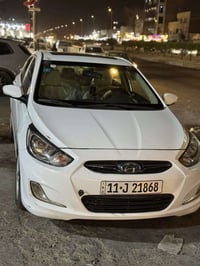 هونداي اكسنت نسخة البلو  🔷Blue خليجي فول موديل 2011    مرقم بغداد باسم...