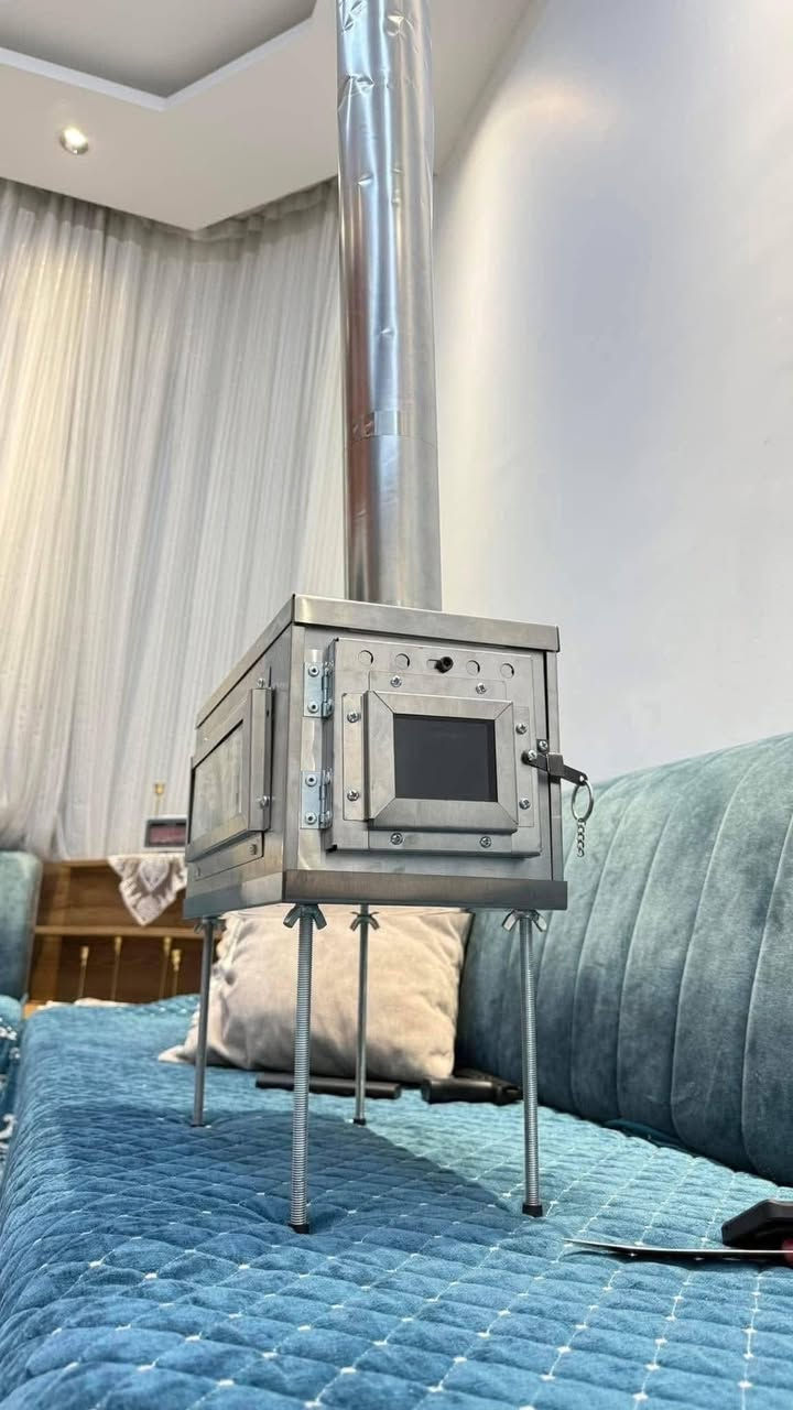 السلام عليكم صوبه حطب حجم الكبير سل ستيل ضد الصدا تحتوي على جام حراري جانبي وامامي كامل ملحقاتها تتفصخ مع جنطه خاصه اله السعر  85 الف يوجد توصيل رقم واتساب *********** لتواصل اكثرً
