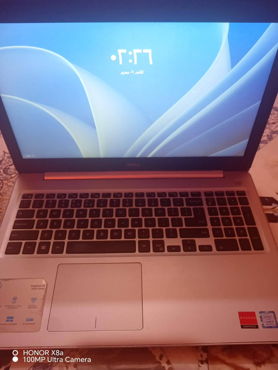 السلام عليكم
لابتوب dell Inspiron 15 5570 series 

مناسب للالعاب المتوسطة وبعض الالعاب الثقيلة والاستخدام اليومي والدراسة

مواصفات:

Intel core i5 8250u 

rx530 4g vram

8g ram

Ssd 250g

نضام ال windows فيه مفعل من الBios يعني مهما تفرمته راح يضل مفعل

شاشة full hd 15.6"

 كاميرا hd 

يدعم منفذ HDMI وثلاث منافذ USB ومنفذ Type-C وSmart Card Reader وقارء اقراص كما موضح بلصورة

ملحقات حقيبة وماوس مجانا معه

يشغل العاب مثل Fortnite و god of war 2018 وGTA V و valorant 
 
سعره 350الف قابل للتفاوض

مكاني بغداد التاجي الشيخ حمد ولا يتوفر توصيل 

تريد تعال جيك يمي وجربه


**إذا كنت صاحب هذا الإعلان وتريد حذفه لأي سبب، رجاءا أرسل رسالة إلى الدعم الفني**