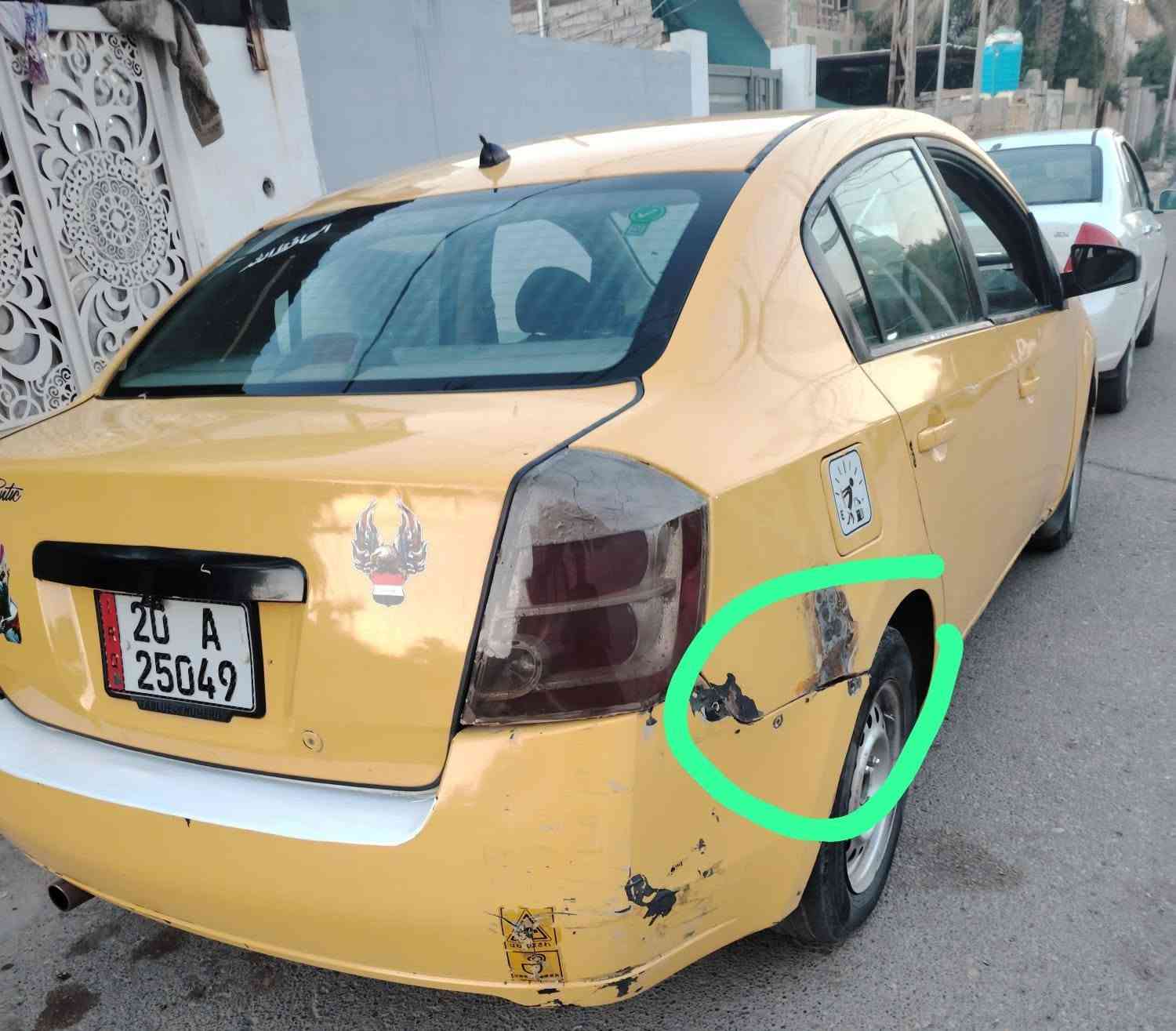 السلام عليكم نيسان سنترا تكسي 2008 إذا اكو مراوس سبكترا 2005+2004 كير اوتو مكاني ديالى بعقوبه ***********
