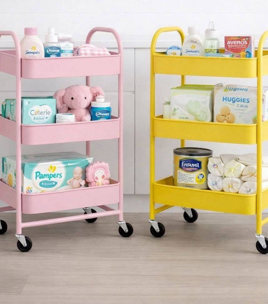 سلة تنظيم بثلاثة طوابق
مصنوعة من معدن مقاوم للصدأ
مزودة بعجلات لسهولة الحركة
تصميم عملي وأنيق يناسب المطبخ، الحمام وجميع المساحات
متوفرة بعدة ألوان
توصيل إلى جميع محافظات العراق
البيع جملة فقط

سعر و باقي تفاصل داخل القناة 
https://t.me/fathelss
او تواصل على الواتساب ***********
