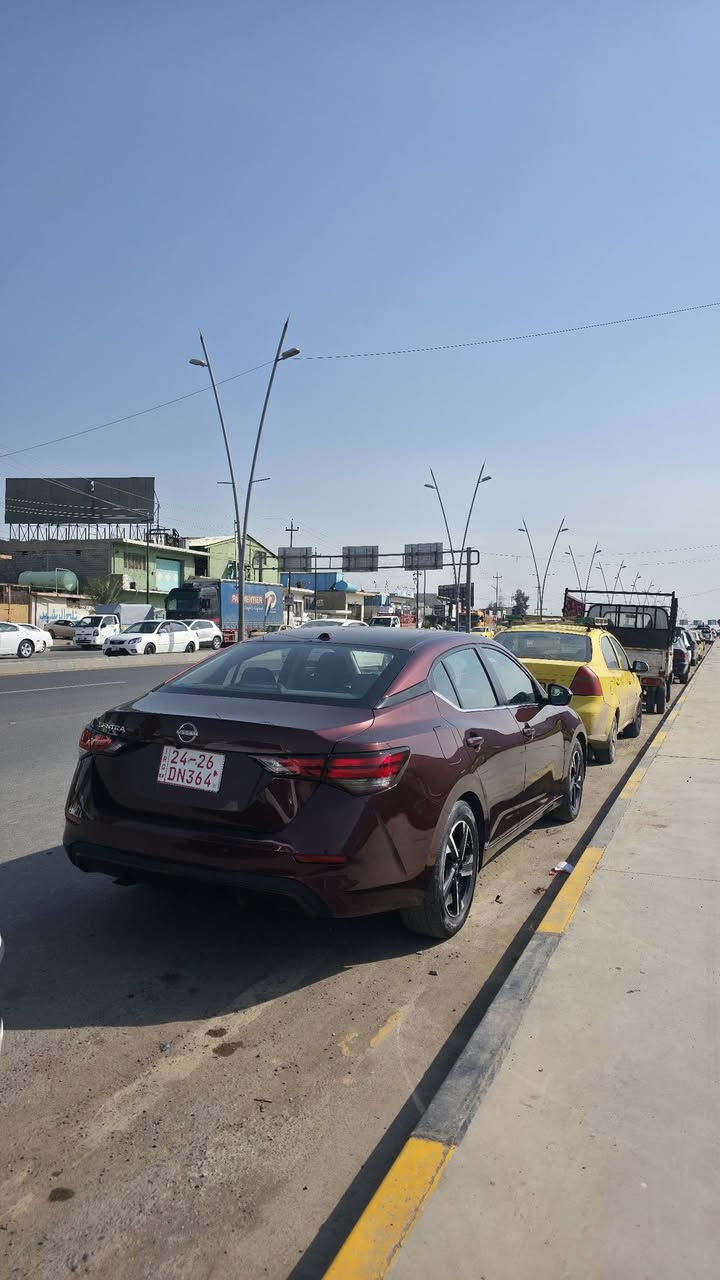 Nissan sentra 2025
الضرر : كلين فقط دعامية مصبوغة + بدون ايرباك + بدون بارد + بدون تبديل 

فئة SV / نص فول 
المواصفات : رادار امامي + رادار خلفي + رادار جانبي + حساسات خلفية 
بصمة تشغيل + بصمة ابواب 
شاشة كبيرة + كاميرا خلفية + ابل كاربلي
تحكمات ستيرن + شاشة اعطال 

السعر : $149$
للإستفسار الاتصال على الرقم التالي + واتساب 
***********
العنوان : الموصل
