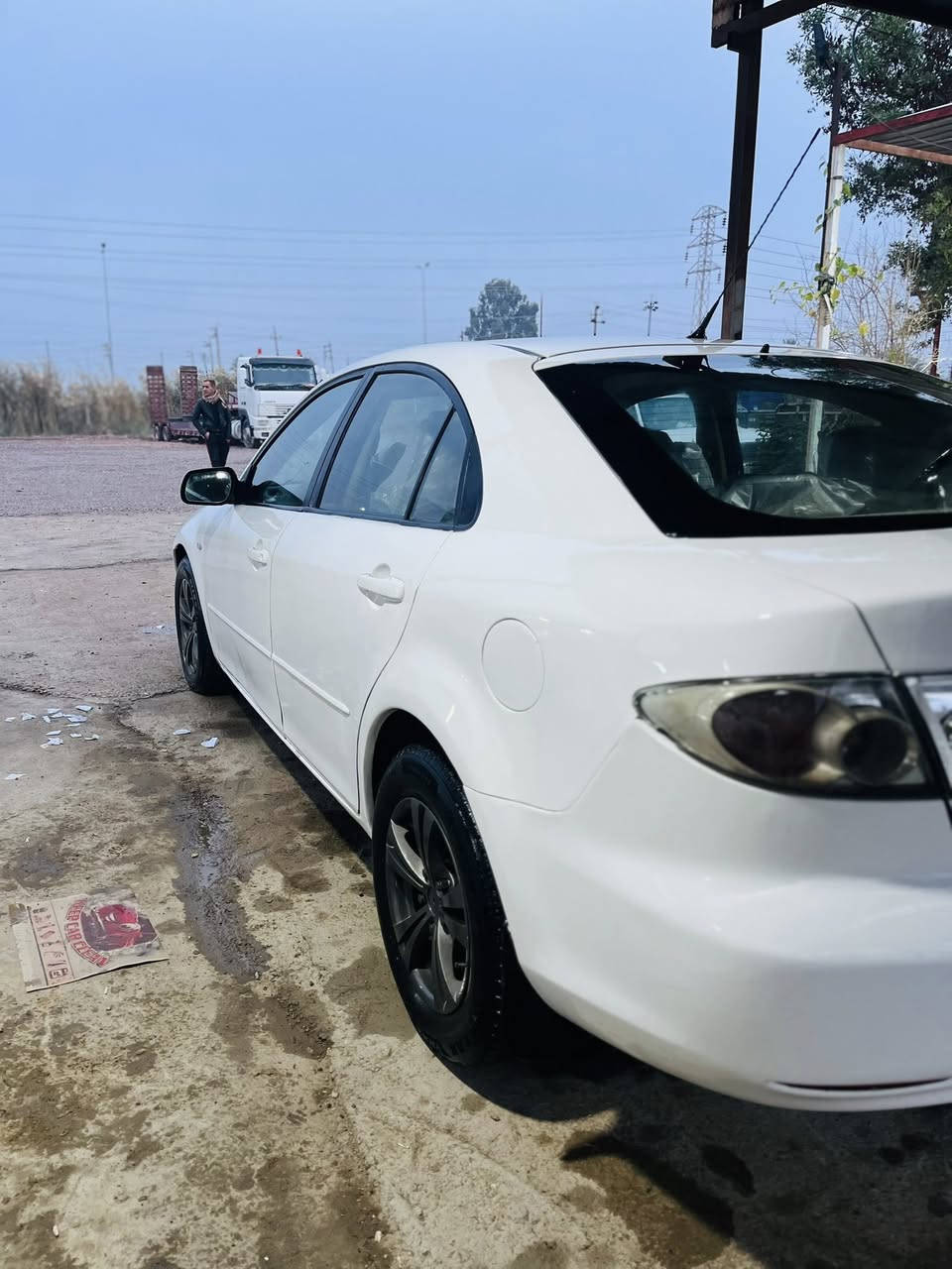 سلام عليكم 
سيارة مازده زوم 6
موديل2003
مكينة گير اوتو كفالة 4سلندر2400
بدون حادث صبغ حزام 
شاصي لغوود كفاله
مكان ديالى خالص

سعر60
رقم ***********
