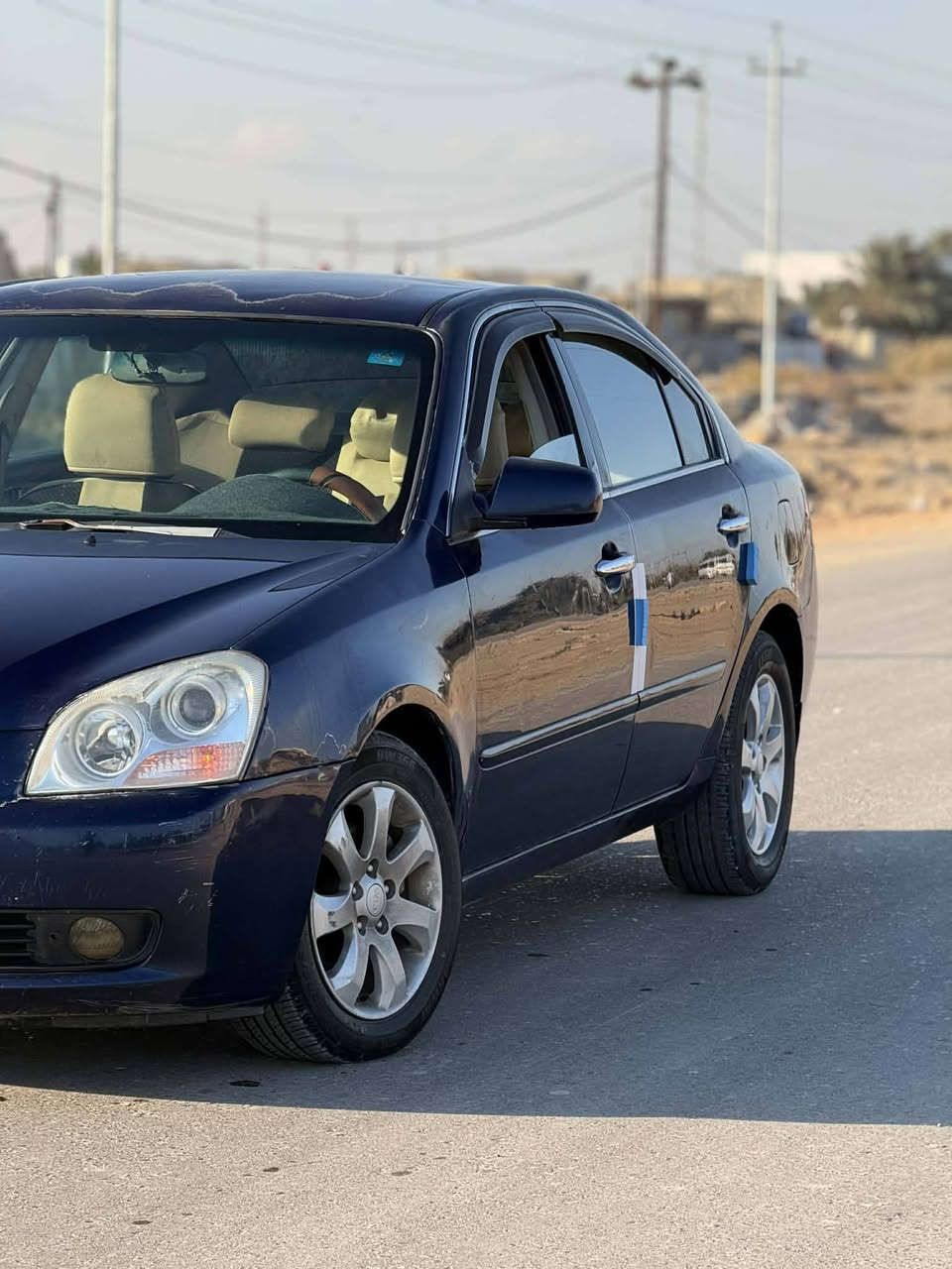 سلام عليكم سياره اوبتما موديل 2008 وارد امريكي ضرر جاملغ خلفي بدون اي دواخل وقطعتين صبغ مكينه 2700 سياره جاهزه كير مكينه حداديه تخم تاير جديد تبريد ثلج رقم نكليزي بأسمي مكاني بابل السعر 95  بيع او مراوس ***********
