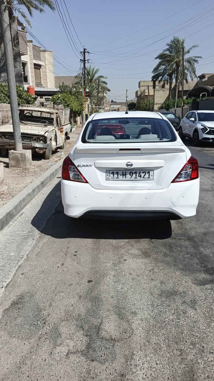 السلام عليكم للبيع نيسان سني ٢٠٢٠ هندي رقم بغداد السياره تجي فول موصفات شاشه وكامره ويل كب وحساسات وجناح خلفي وبلاجكتور ودبل ايرباك وتحكم استيرن السياره بيه صبغ بلبنيد فقط دوخل مكفوله لغد ولشاصي مكفوله وبيه باردا بصيط السعر٩٣ وبيه مجال بصيط *********** بغداد الطالبيه
