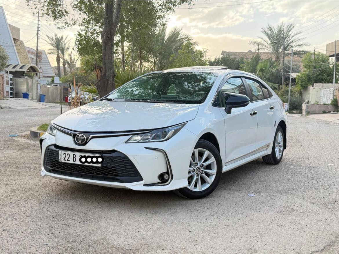 السلام عليكم
للبيع كورلا ساز ٢٠٢٣بانزين 

رقم اربيل تحويل ثاني يوم 

فتحه 
بصمه ابواب بصمه تشغيل 
حساس امامي خلفي 
ويل كروم 
لايت زنون 
شاشه كبيره 
ماشيه ٢٤الف كيلو 
٣انضمه قياده 

ملاحضه كفاله عامه 

مكاني بغداد حي الاعلام 
***********
***********
