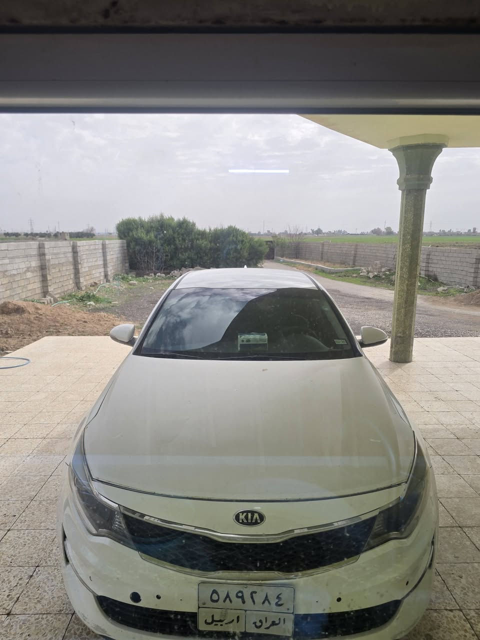 كيا اوبتيما موديل ٢٠١٨ بي خمسه قطع صبغ أمريكي بيع حزام استفسار على رقم ***********
