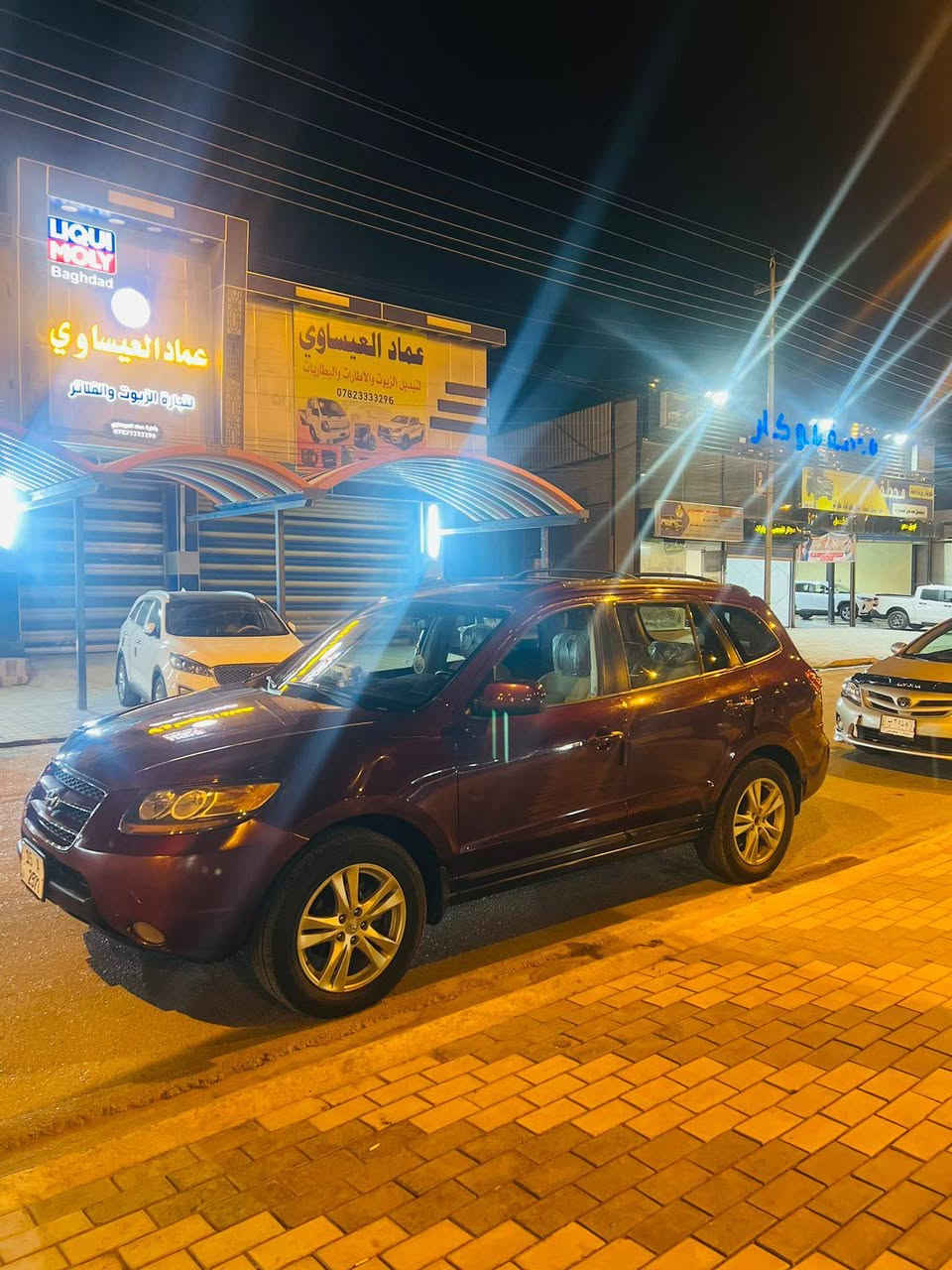 سلام عليكم
سنتافا ٢٠٠٧فول معده البصمه 
بيه بابين وره السايق  باب الأيسر الصدر 
باسمي تحويل ثاني يوم 
 تخم تيار محرك ٢٧٠٠ اقتصادي 
صدر جديد ادامه محرك كامل خمسه راكب سياره باسمي 
السعر ١٢٥ وبي مجال فلوجه حي الشرطه 
رقم ***********
