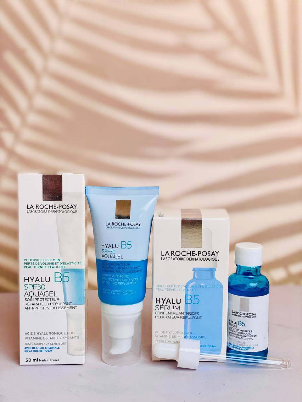 ✨ عناية متكاملة لبشرة مشدودة ومليانة نضارة ✨

مجموعة La Roche-Posay الأصلية 🤍🇫🇷

💧 Hyalu B5 Serum
يعبي الخطوط الرفيعة ويعزز مرونة البشرة
يحتوي على هيالورونيك أسيد + فيتامين B5
يرطب بعمق ويخلي البشرة ممتلئة وحيوية ✨

🌤 Hyalu B5 Aquagel SPF30
ترطيب يومي + حماية من الشمس ☀️
يحمي من علامات التقدم بالعمر
قوام خفيف سريع الامتصاص وما يترك دهن 🤍

✅ مناسب لكل أنواع البشرة حتى الحساسة
✅ يقلل مظهر التعب والشحوب
✅ يخلي بشرتج ناعمة، صافية ومشرقة من أول استخدام

سعر العرض ع خاص


**إذا كنت صاحب هذا الإعلان وتريد حذفه لأي سبب، رجاءا أرسل رسالة إلى الدعم الفني**