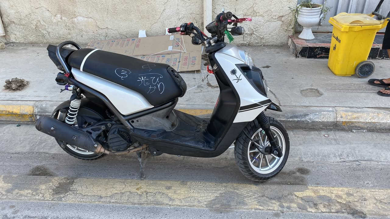 سكنس جبلي
 مزوده بك لايت كلج امامي ويل يدات ستان دراجه نضيفه 
مبدل بيه بس ولفات
 سعر 950 
ناصريه مركز ***********
